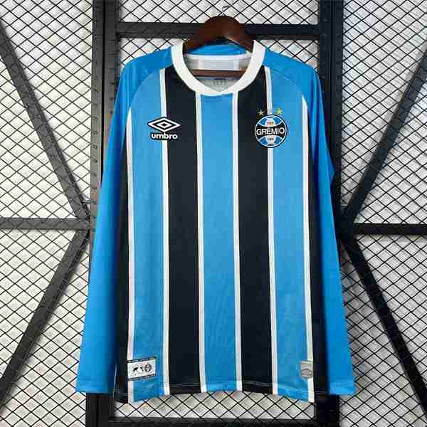 Tailandia Camiseta Gremio 1ª ML 2025-2026 Thailandia Maglia Calcio Gremio FBPA Manica Lunga Prima 2025 2026