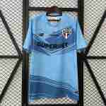 Thailandia Maglia Calcio São Paulo Pre-Partita 2025 2026 Blu