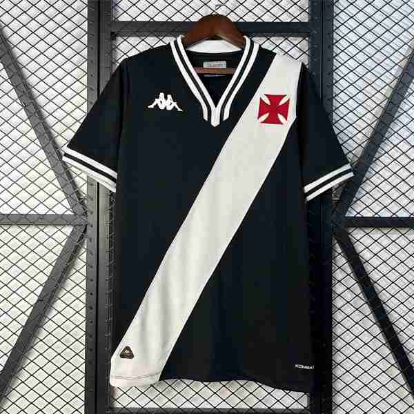 Tailandia Camiseta Vasco da Gama 2025-2026 Negro Thailandia Maglia Calcio Vasco da Gama Prima 2025 2026