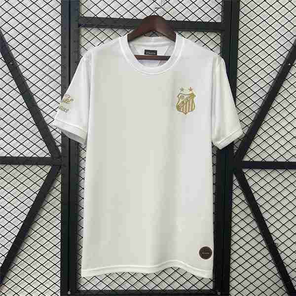 Tailandia Camiseta Santos Special Edition 2025-2026 Blanco Thailandia Speciale Maglia Calcio Santos FC 2025 2026 Bianco