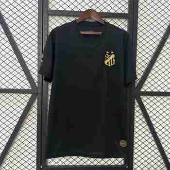 Thailandia Speciale Maglia Calcio Santos FC 2025 2026 Nero