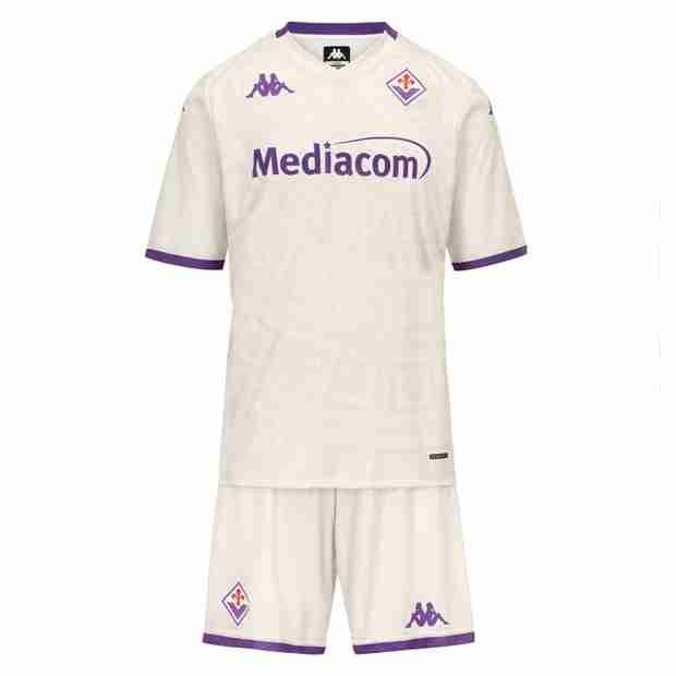 Camiseta Fiorentina 2ª Niño 2025-2026 Maglia Calcio ACF Fiorentina Set Bambino Away 2025 2026