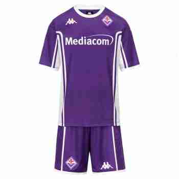 Maglia Calcio ACF Fiorentina Set Bambino Prima 2025 2026