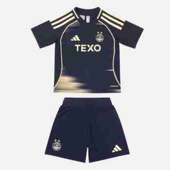 Maglia Calcio Aberdeen Set Bambino Away 2025 2026