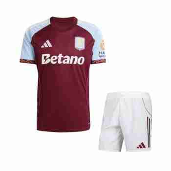Maglia Calcio Aston Villa Set Bambino Prima 2025 2026