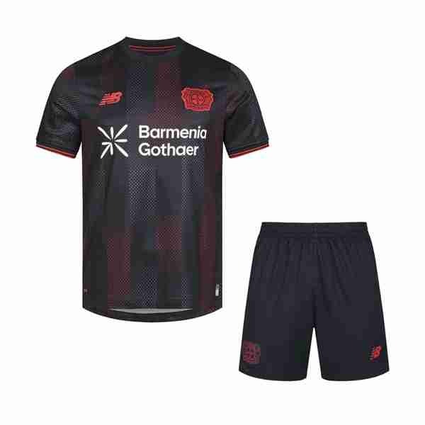 Camiseta Bayer 04 Leverkusen 1ª Niño 2025-2026 Maglia Calcio Bayer Leverkusen Set Bambino Prima 2025 2026