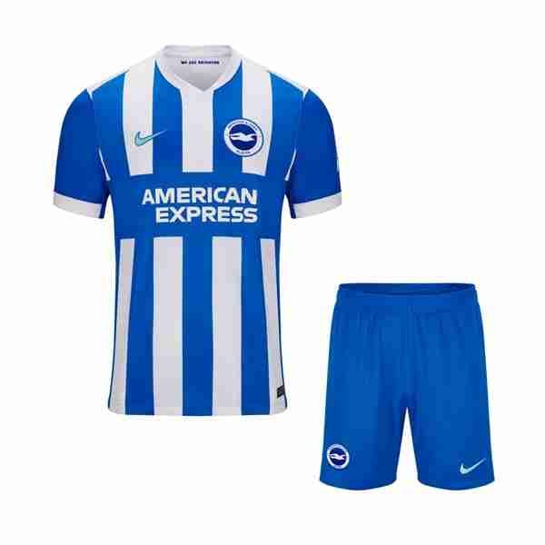 Camiseta Brighton & Hove Albion 1ª Niño 2025-2026 Maglia Calcio Brighton Set Bambino Prima 2025 2026