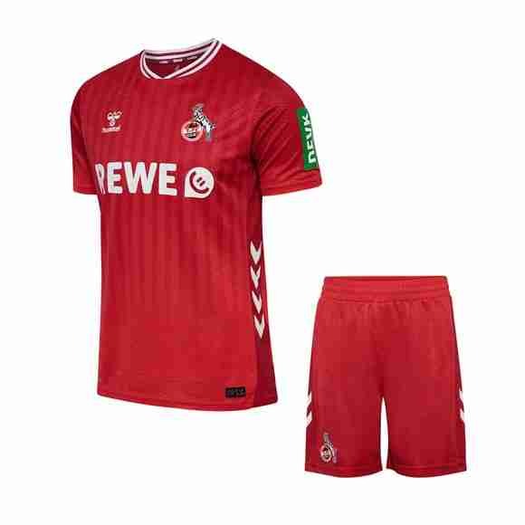Camiseta FC Köln 2ª Niño 2025-2026 Maglia Calcio FC Colonia Set Bambino Away 2025 2026