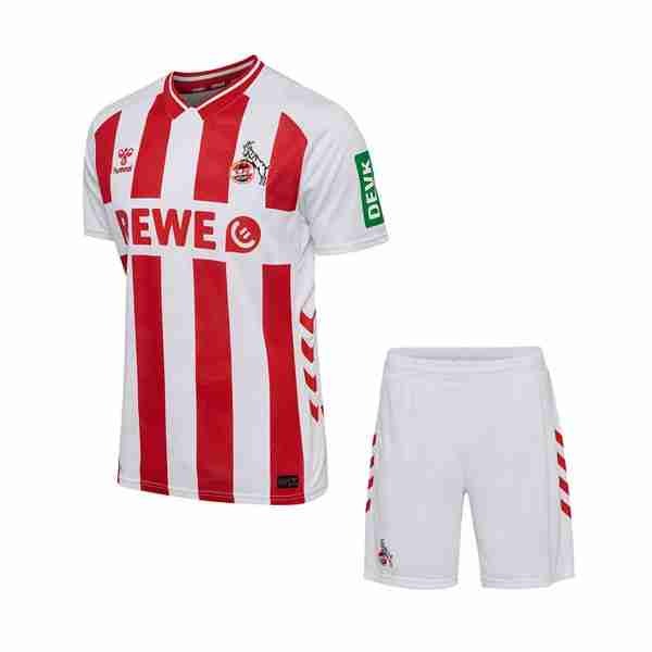 Camiseta FC Köln 1ª Niño 2025-2026 Maglia Calcio FC Colonia Set Bambino Prima 2025 2026