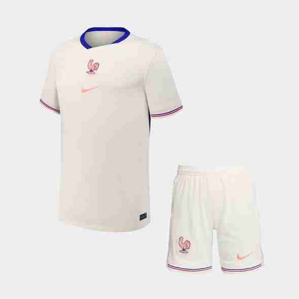 Camiseta Francia 2ª Niño 2025 Maglia Calcio Francia Set Bambino Away 2025 2026