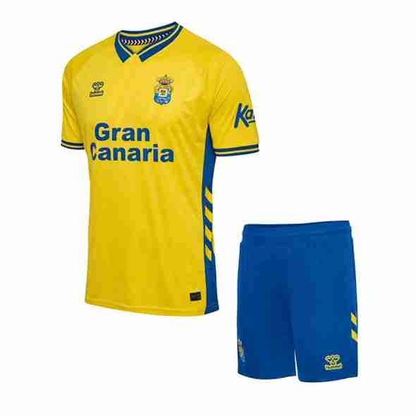 Camiseta Las Palmas 1ª Niño 2025-2026 Maglia Calcio Las Palmas Set Bambino Prima 2025 2026