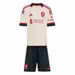 Maglia Calcio Liverpool Set Bambino Away 2025 2026