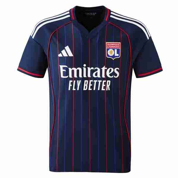 Tailandia Camiseta Lyon 1ª 2025-2026 Maglia Calcio Olympique Lione Away 2025 2026