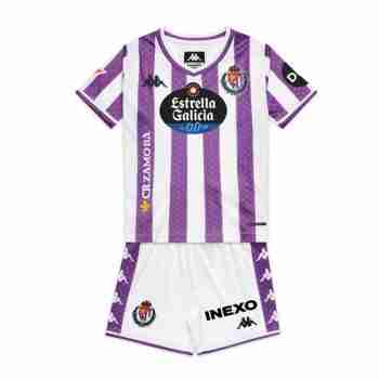 Maglia Calcio Real Valladolid Set Bambino Prima 2025 2026