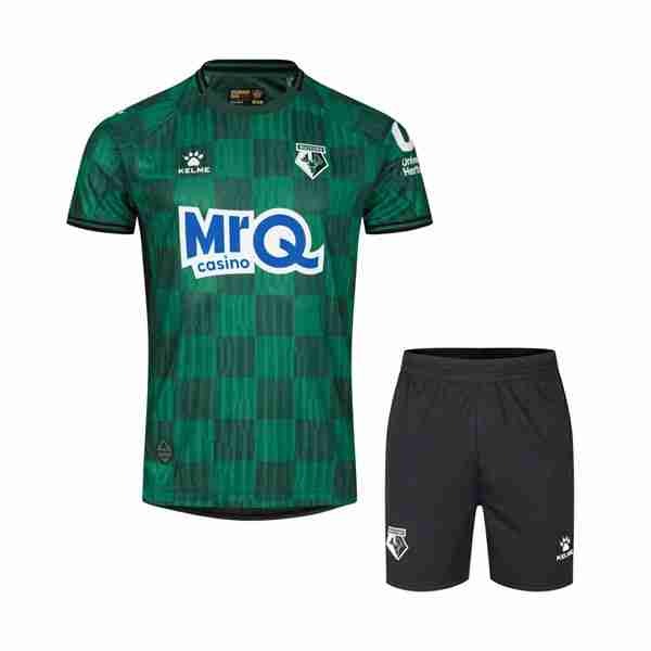 Camiseta Watford 2ª Niño 2025-2026 Maglia Calcio Watford Set Bambino Away 2025 2026