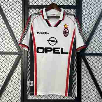 Thailandia Maglia Calcio AC Milan Retro Away 1998 1999