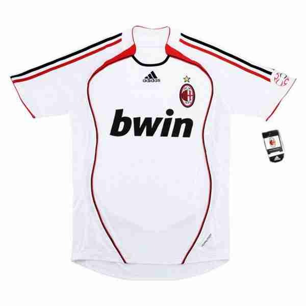 Thailandia Maglia Calcio AC Milan Retro Away 2006 2007 Thailandia Maglia Calcio AC Milan Retro Away 2006 2007