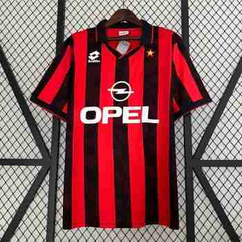 Thailandia Maglia Calcio AC Milan Retro Prima 1988 1989
