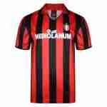 Thailandia Maglia Calcio AC Milan Retro Prima 1988 Rosso