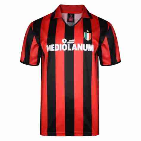 Thailandia Maglia Calcio AC Milan Retro Prima 1988 Rosso Thailandia Maglia Calcio AC Milan Retro Prima 1988 Rosso