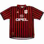 Thailandia Maglia Calcio AC Milan Retro Prima 1999 2000