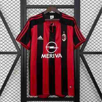 Thailandia Maglia Calcio AC Milan Retro Prima 2003 2004