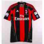 Thailandia Maglia Calcio AC Milan Retro Prima 2010 2011 Rosso