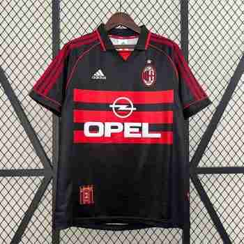 Thailandia Maglia Calcio AC Milan Retro Terza 1998 1999