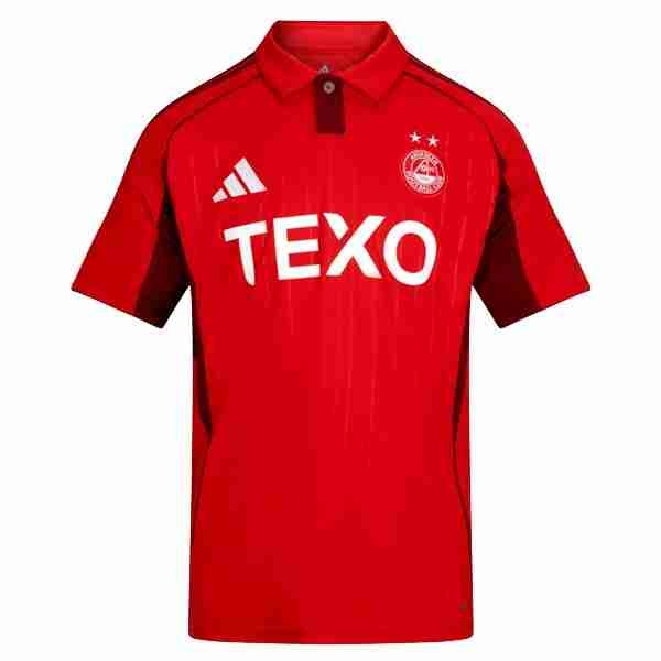 Tailandia Camiseta Aberdeen FC 1ª 2025-2026 Thailandia Maglia Calcio Aberdeen Prima 2025 2026