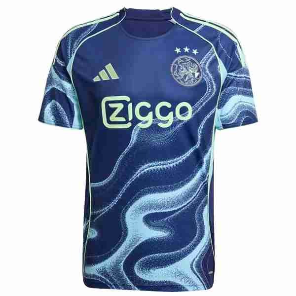Tailandia Camiseta Ajax 2ª 2025-2026 Thailandia Maglia Calcio Ajax Away 2025 2026