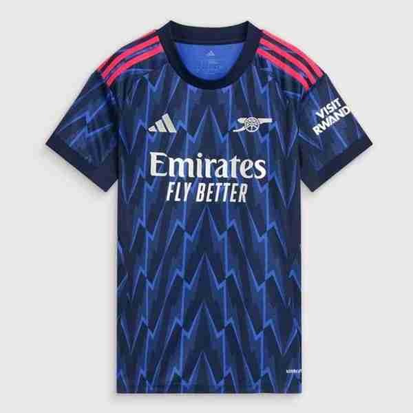Camiseta Arsenal 2ª Mujer 2025-2026 Thailandia Maglia Calcio Arsenal Donna Away 2025 2026
