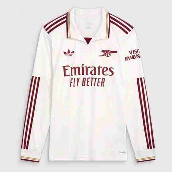 Tailandia Camiseta Arsenal 3ª ML 2025-2026 Thailandia Maglia Calcio Arsenal Manica Lunga Terza 2025 2026