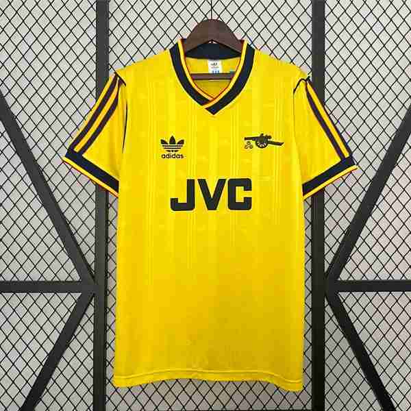Tailandia Camiseta Arsenal 2ª Retro 1986 1988 Thailandia Maglia Calcio Arsenal Retro Away 1986 1988