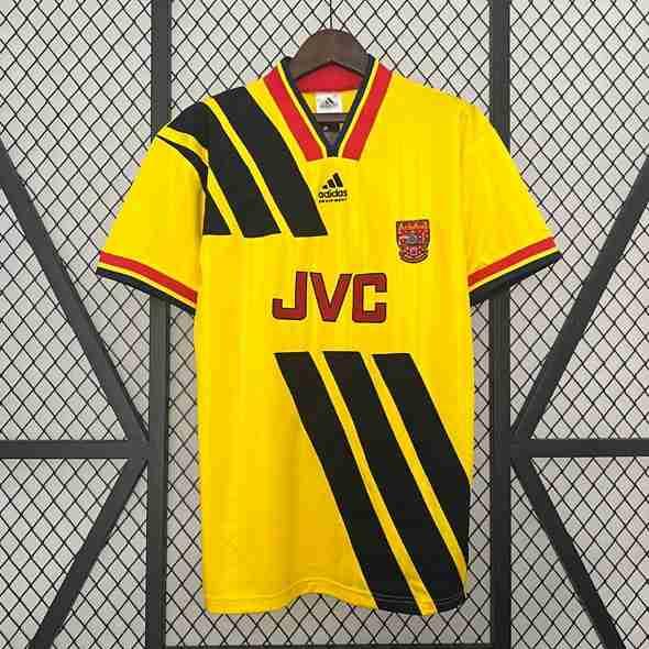 Tailandia Camiseta Arsenal 2ª Retro 1993 1994 Thailandia Maglia Calcio Arsenal Retro Away 1993 1994
