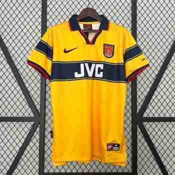 Thailandia Maglia Calcio Arsenal Retro Away 1997 1999