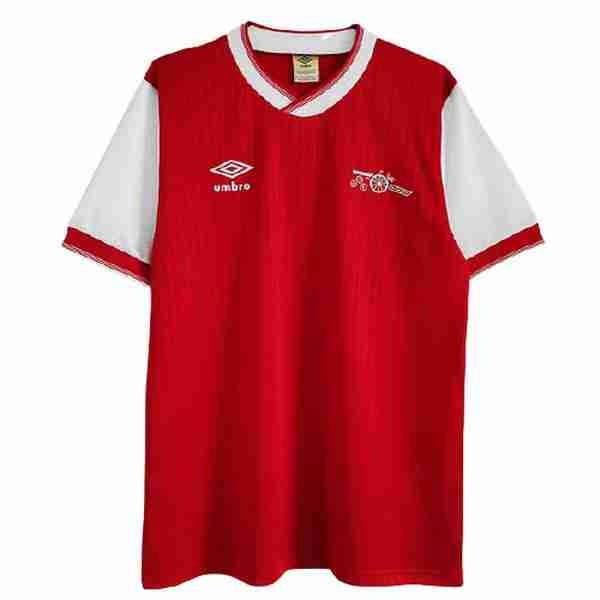 Tailandia Camiseta Arsenal 1ª Retro 1983 1984 Rojo Thailandia Maglia Calcio Arsenal Retro Prima 1983 1984 Rosso
