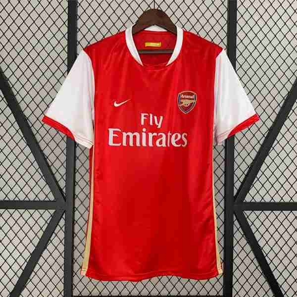 Tailandia Camiseta Arsenal 1ª Retro 2006 2008 Thailandia Maglia Calcio Arsenal Retro Prima 2006 2008