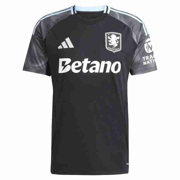 Tailandia Camiseta Aston Villa 2ª 2025-2026 Thailandia Maglia Calcio Aston Villa Away 2025 2026