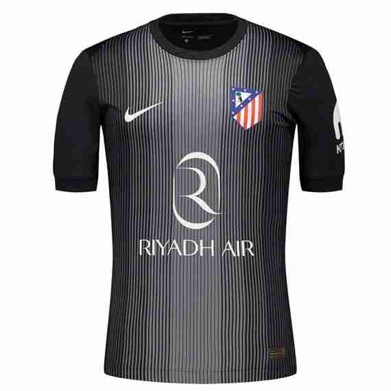 Tailandia Camiseta Atletico Madrid Portero 2025-2026 Gris Thailandia Maglia Calcio Atletico Madrid Portiere 2025 2026 Grigio