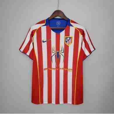 Tailandia Camiseta Retro Atletico Madrid 2004/05 Thailandia Maglia Calcio Atletico Madrid Retro Prima 2004 2005