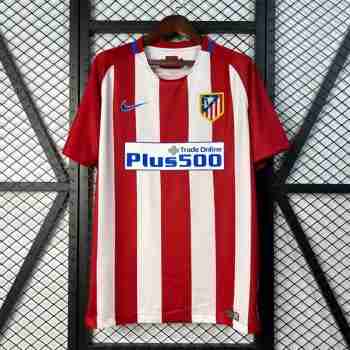 Thailandia Maglia Calcio Atletico Madrid Retro Prima 2016 2017