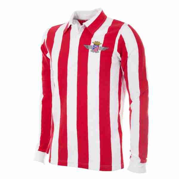 Thailandia Maglia Calcio Atletico Madrid Retro Prima Manica Lunga 1939 1940 Thailandia Maglia Calcio Atletico Madrid Retro Prima Manica Lunga 1939 1940
