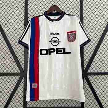 Thailandia Maglia Calcio Bayern Monaco Retro Away 1996 1998
