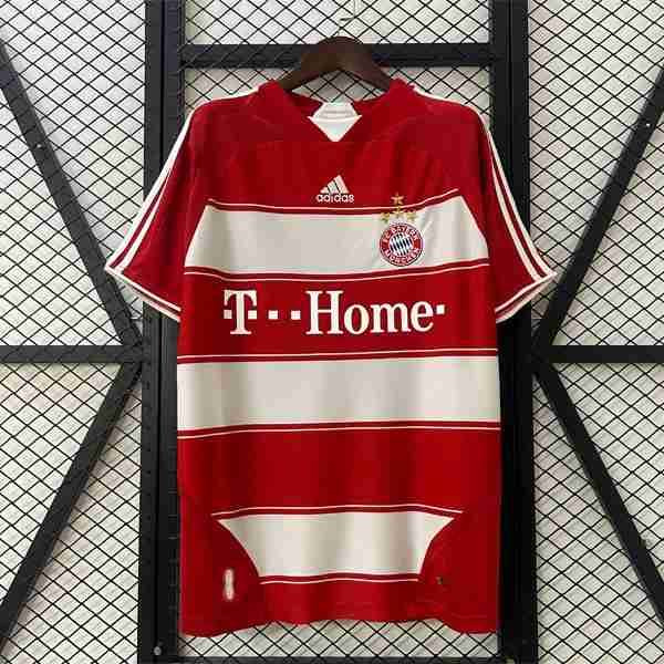 Tailandia Camiseta Bayern 1ª Retro 2007-2008 Thailandia Maglia Calcio Bayern Monaco Retro Prima 2007 2008