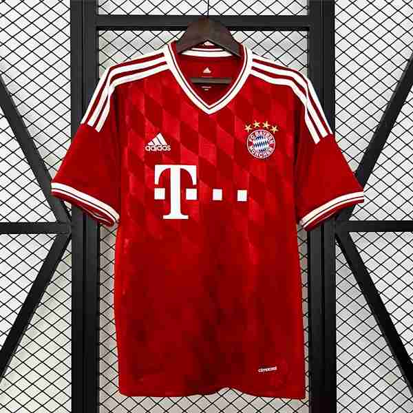 Tailandia Camiseta Bayern Munich 1ª Retro 2013-2014 Thailandia Maglia Calcio Bayern Monaco Retro Prima 2013 2014