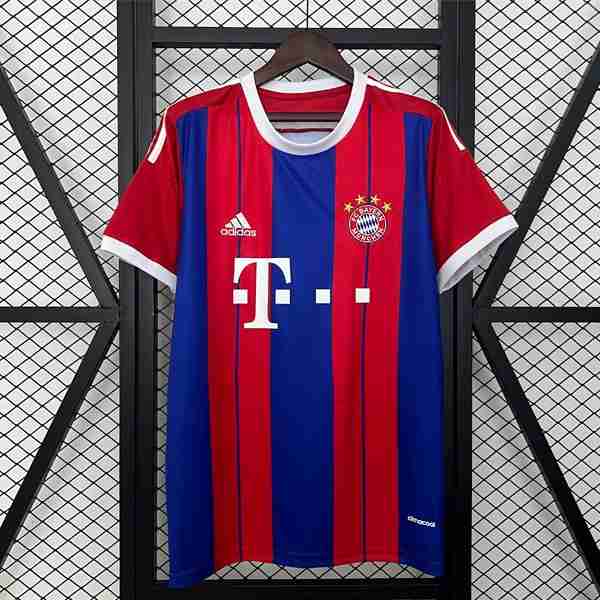 Tailandia Camiseta Bayern Munich 1ª Retro 2014-2015 Thailandia Maglia Calcio Bayern Monaco Retro Prima 2014 2015