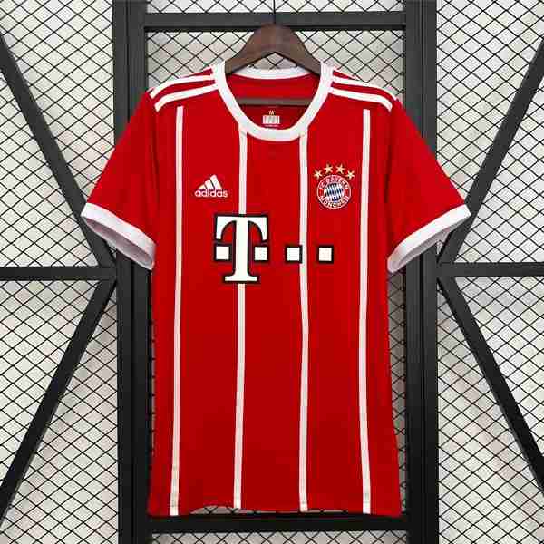 Tailandia Camiseta Bayern Munich 1ª Retro 2017-2018 Thailandia Maglia Calcio Bayern Monaco Retro Prima 2017 2018