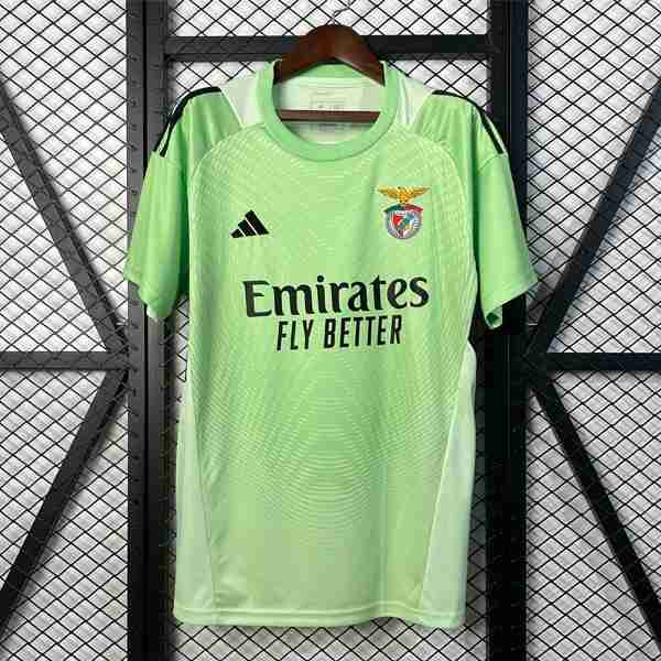 Tailandia Camiseta Benfica Portero 2025-2026 Verde Thailandia Maglia Calcio Benfica Portiere 2025 2026 Verde