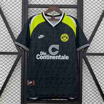 Thailandia Maglia Calcio Borussia Dortmund Retro Away 1995 1996