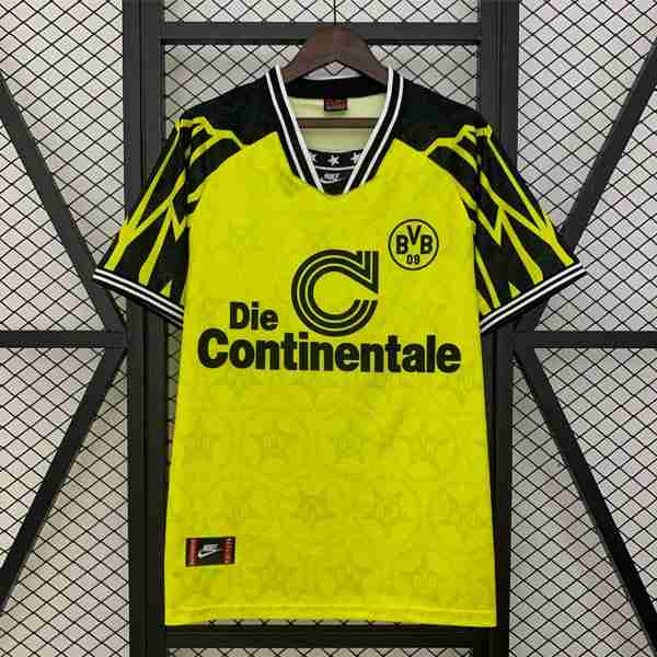 Camiseta Dortmund 1ª Retro 1994-1995 Thailandia Maglia Calcio Borussia Dortmund Retro Prima 1994 1995